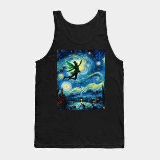 Fly Fairy at Starry Night Tank Top